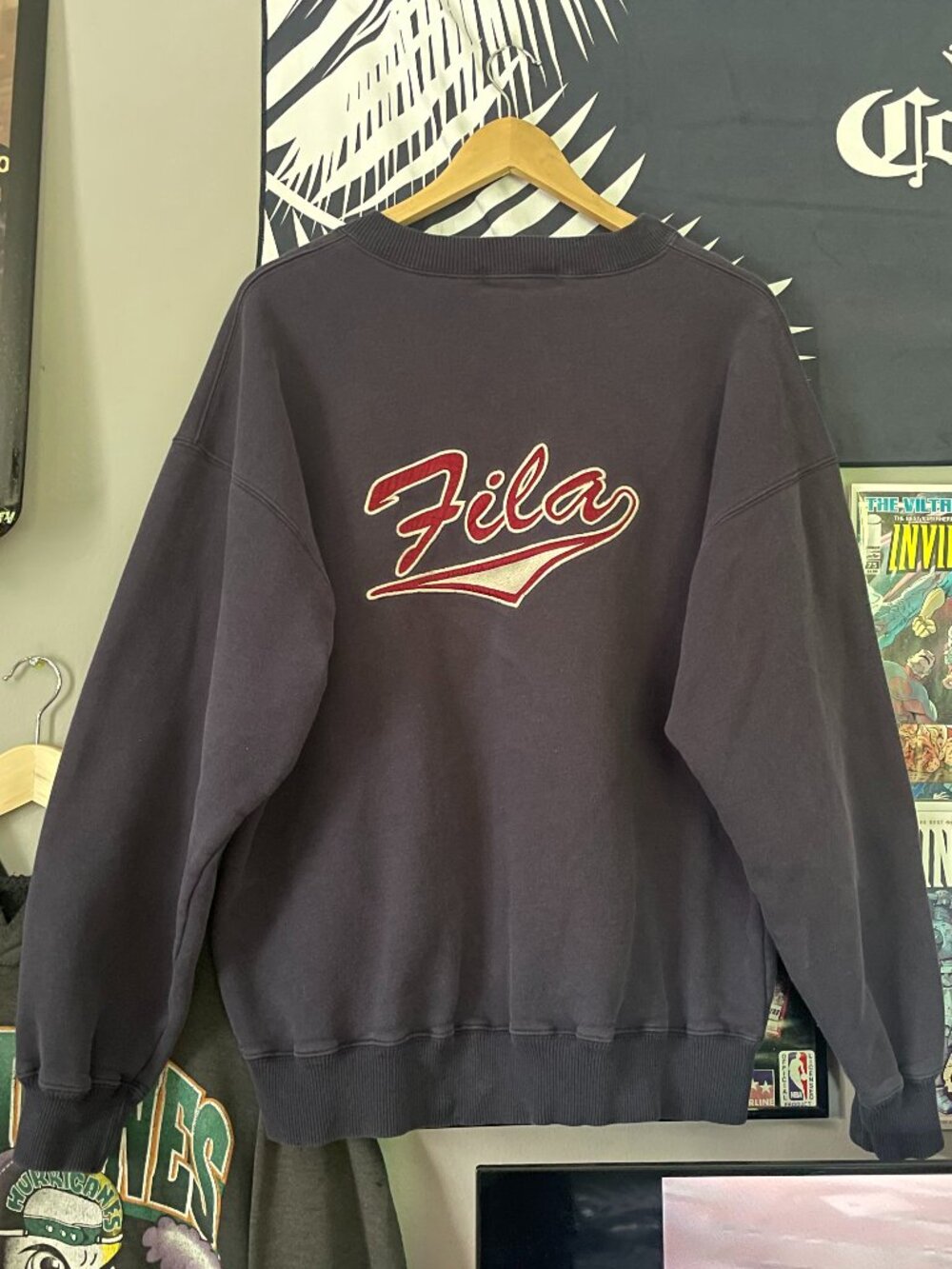 Vintage Faded Fila Crewneck